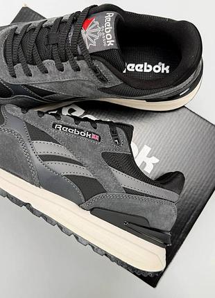 Reebok classic leather 2400 grey black