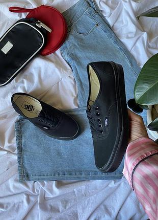 Черные кеды vans 40.5 (26cm.) 📏26cm 2