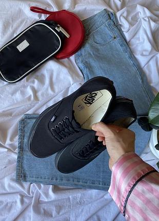 Черные кеды vans 40.5 (26cm.) 📏26cm 4