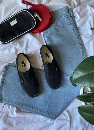 Черные кеды vans 40.5 (26cm.) 📏26cm