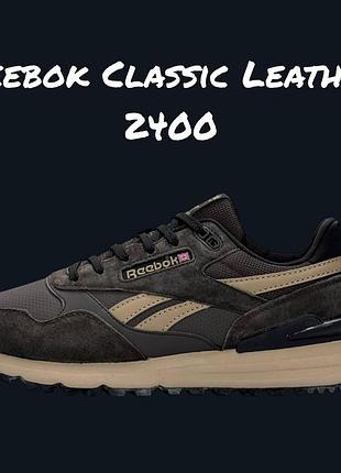 Reebok classic leather 2400 brown beige 5