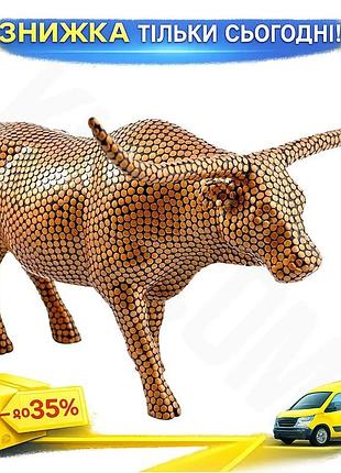 Ku статуетка корова penny universal fit bull полірезин xl колекційна фігурка для інтер'єру подарунок д uni2l_k