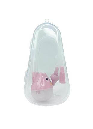 Аспиратор назальный в футляре mgz-0705(pink) розовый