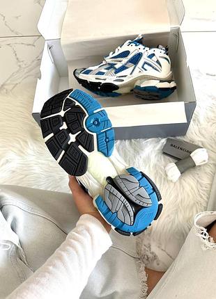 Balenciaga runner white blue 10