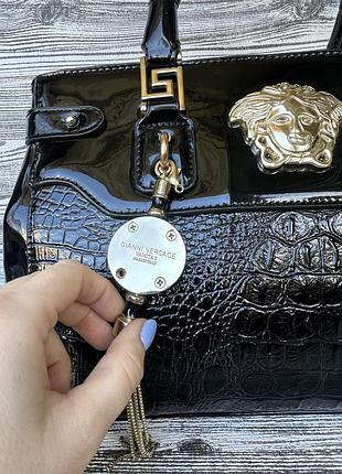 Лакована сумка gianni versace 4