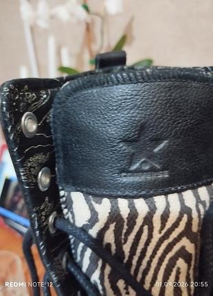 Высокие утепленные кеды converse 3