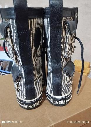 Высокие утепленные кеды converse 5