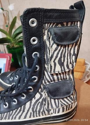 Высокие утепленные кеды converse 6