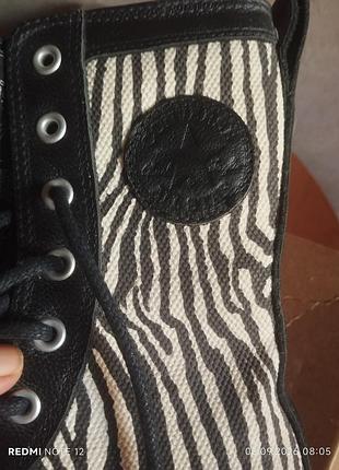 Высокие утепленные кеды converse 2