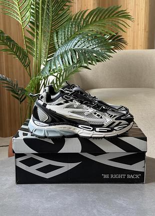 Off-white be right back black/silver 3