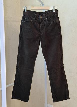 Вельветові коричневі брюки levi’s