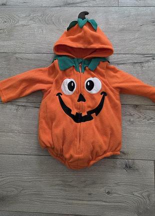 Детский костюм-бодик тыквы primark 9-12м.