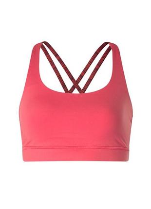 Яскравий спортивний топ-бра lululemon energy bra (розмір 8 / m), ідеальний стан!