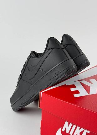 Nike air force 1 low all black 2