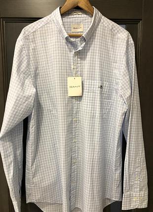 Классная мужская рубашка "gant ".