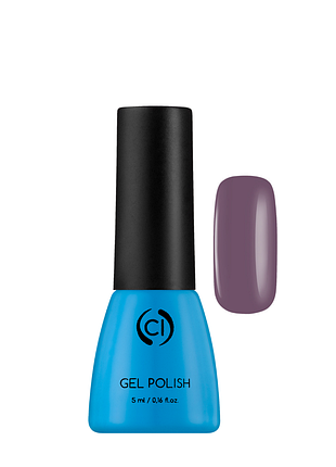 Гель-лак для ногтей colour intense gel polish 5 мл no 015 матовый темно-сиреневый daily skin care