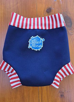 Плавательные трусики неопреновый подгузник плавки splash about happy nappy мальчику девочке 6-9-12 м 68-74-80 см