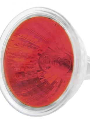 Лампа галогенна 20w gu5.3 mr16 (36) red br 12v