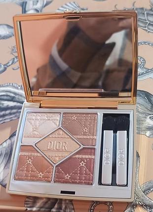 Палетка тіней dior diorshow 5 couleurs couture, лімітована