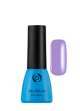 Гель-лак для ногтей colour intense gel polish 5 мл no 023 матовый сиреневый daily skin care