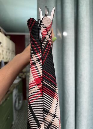 Спідниця міні в клітинку h&m 5