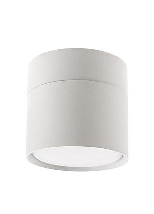 Поворотный круглый светильник kws-04 gx53 wh brille 48-160