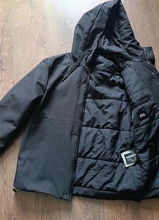 Куртка технологичная zara черный 8281/300/800 м 5