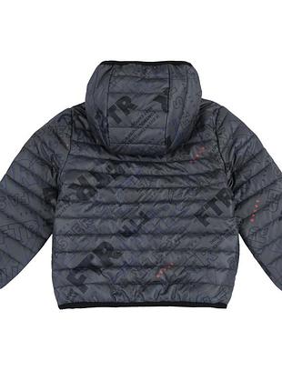Куртка утеплена chicco down jacket grey printed 2