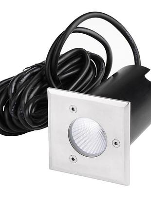 Світильник підводний вбудований led ip68 702/7w cw 12v cob brille l86-003