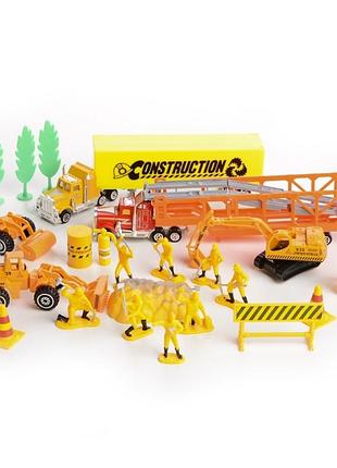Игровой набор строительной техники с фигурками im290