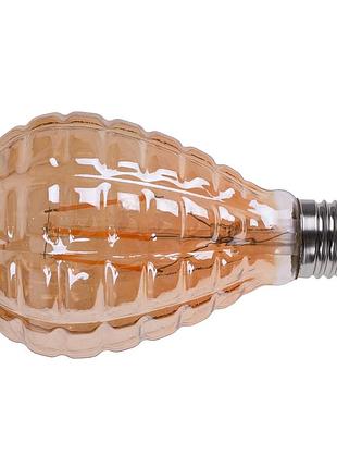 Лампа светодиодная led 6w e27 cog ww sl amber 220v