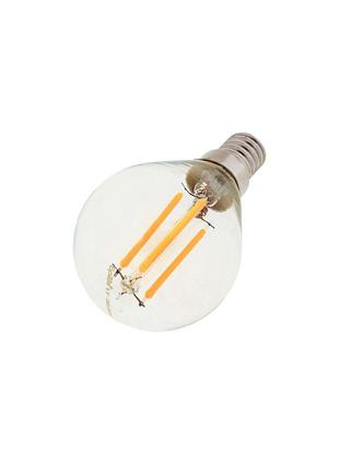 Лампа світлодіодна led 6w е14 cog ww g45 220v