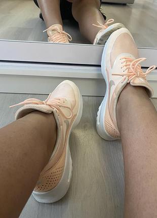 Кросівки nike air max thea персикові 43 розмір, 27,5-28 см