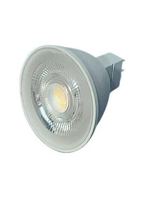 Лампа світлодіодна led 7w gu5.3 ww mr16-pa 220v