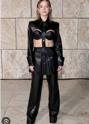Шкіряна сукня rokh for h&m 2