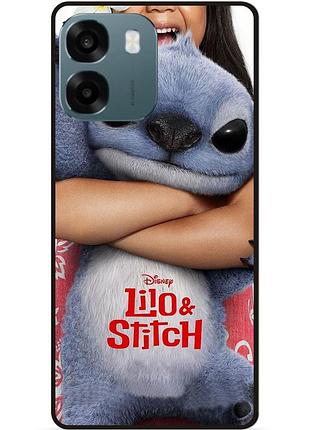 Силіконовий бампер чохол для oppo a6 стіч stitch