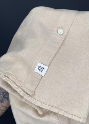 Льняна сорочка pull&bear 7