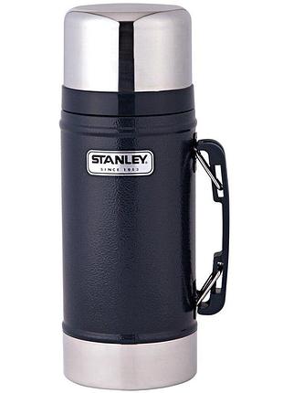 Термос пищевой stanley classic 0.7 л темно-синий