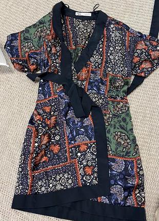 Сукня шовк zara s-xs