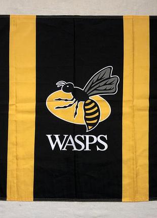 Wasps rugby football club регбойный флаг флаг воспс
