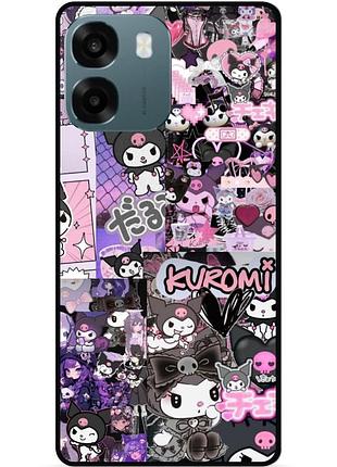 Чехол силиконовый бампер для oppo a6 с картинкой куроми kuromi