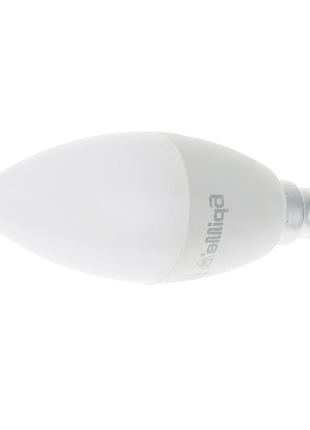 Лампа світлодіодна e14 led 8w ww c37