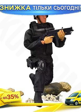 Детская игрушка солдат swat 12 action figure пластиковая фигурка для мальчиков от 4 лет ролевые игры ku-22