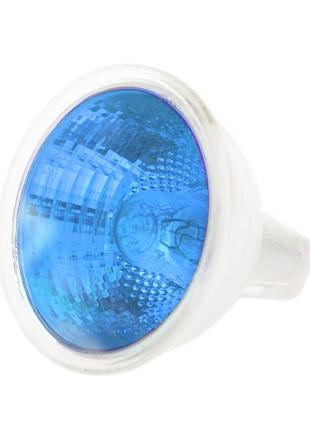 Лампа галогенная 50w gu5.3 mr16 (36) blue 220v