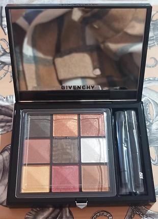 Палетка тіней для повік givenchy, 9 кольорів, нова