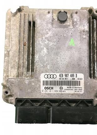 Блок управління двигуном ебу audi a8 d3 0281011684 4e1907409b 3