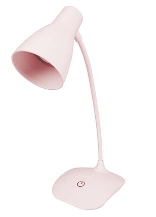 Настольная лампа led с usb 5w pink (sl-126)