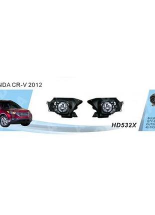 Фары доп.модель honda cr-v/2012-14/hd-532x/h11-12v55w/эл.проводка