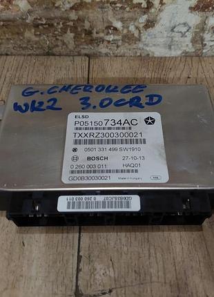 Блок управления двигателем эбу трансмісії p05150734ac 0260003011 jeep grand cherokee wk2 201