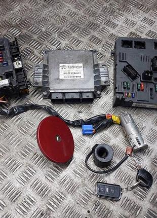 Блок управління двигуном ебу peugeot 206 i 1.1 8v iaw48p276 9643707380 9643496980